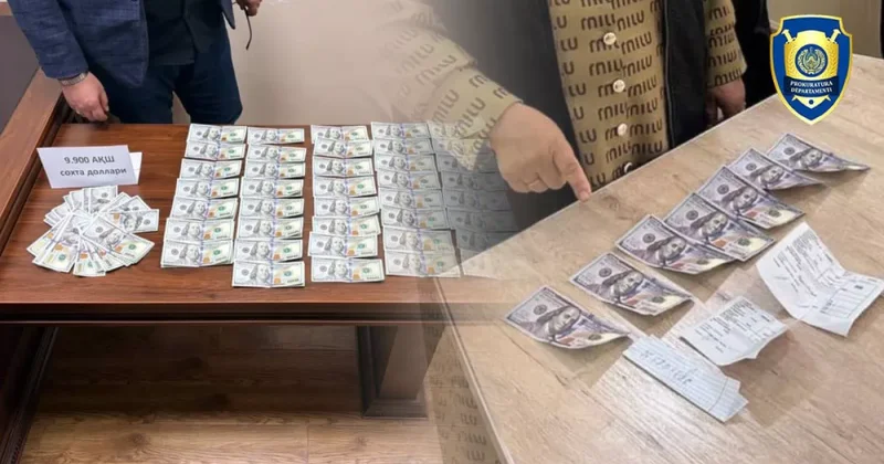 В Узбекистане задержаны лица, пытавшиеся сбыть фальшивые доллары