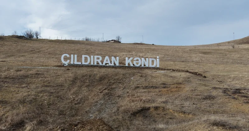 İlham Əliyev Ağdərə rayonunun Çıldıran kəndində olub