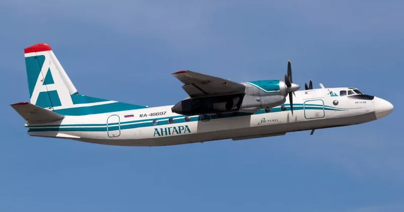 В России назвали причину крушения самолета Ан 24 авиакомпании Ангара