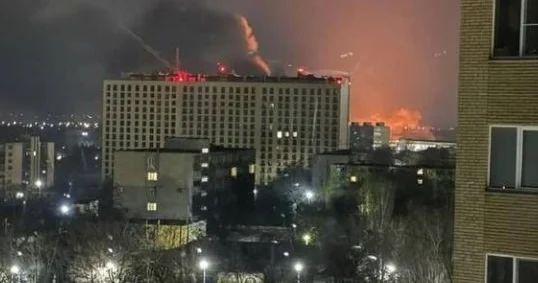 Ukrayna Rusiyada dron zavoduna ZƏRBƏ ENDİRDİ VİDEO