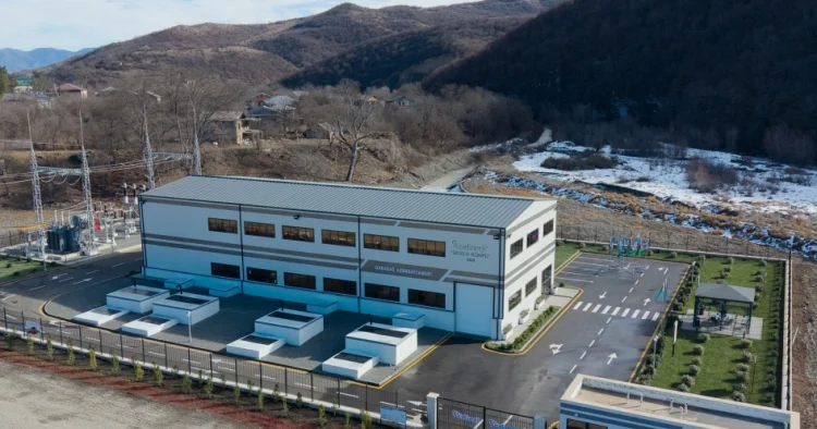 “Qozlukörpü” Su Elektrik Stansiyasının açılışı olub