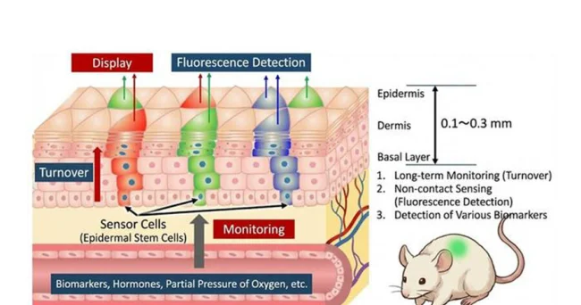 Yaponiyada iltihab zamanı parlayan dəri transplantatı yaradılıb