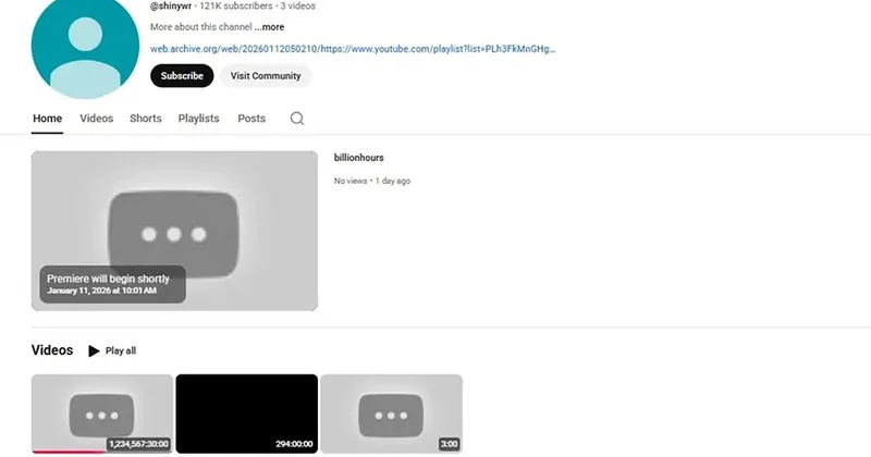 YouTube a 140 il uzunluğunda video yükləndi