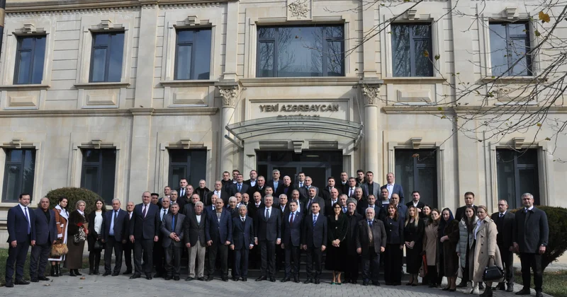 YAP ın ilk rayon təşkilatının təsis edilməsinin 33 cü ildönümünə həsr olunmuş konfrans keçirilib FOTOLAR