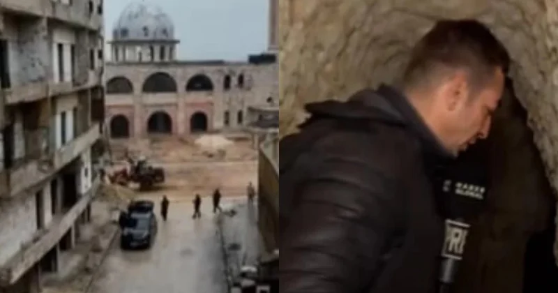 Hələbdə terrorçuların gizli tunellərinin görüntüləri yayıldı VİDEO