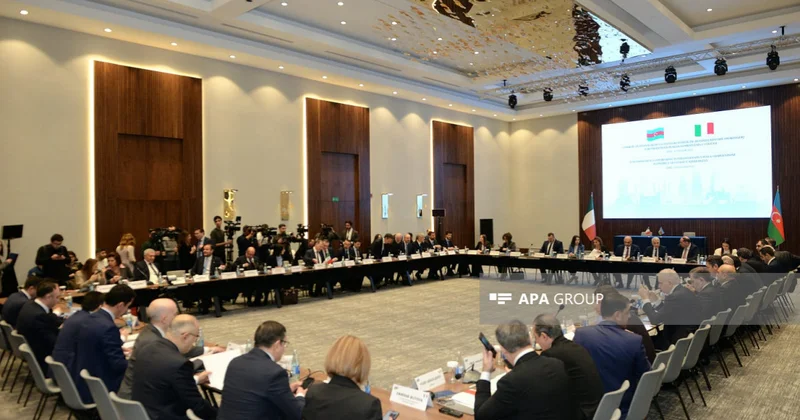 Azərbaycan İtaliya Hökumətlərarası Komissiyasının VI iclasının Protokolu imzalanıb FOTO YENİLƏNİB