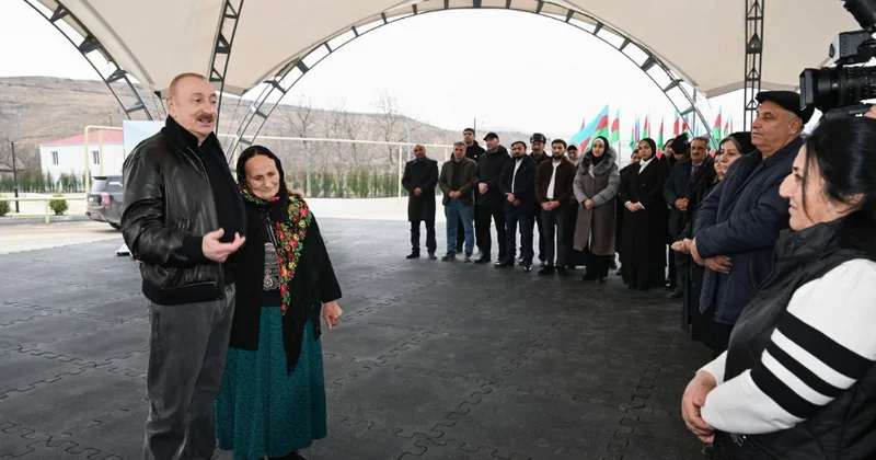 İlham Əliyev Ağdərədə Aşağı Oratağ, Çıldıran, Heyvalı və Çapar kəndlərinin sakinləri ilə görüşüb