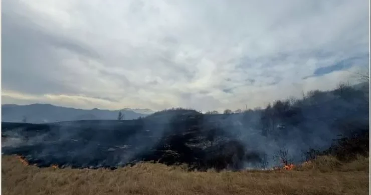 Xocalıda bir siqaretlə 5 hektar yeri yandıran saxlanıldı