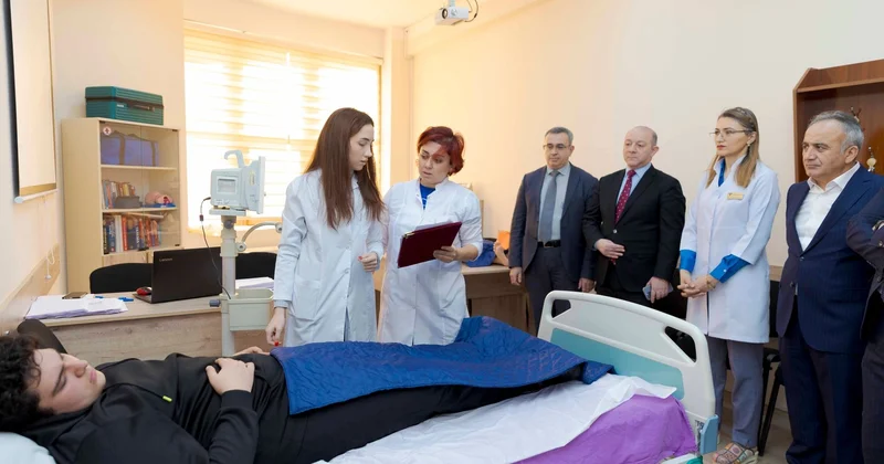 ATU Təcili Tibb kafedrasında imtahanlaı yeni formatda keçirildi