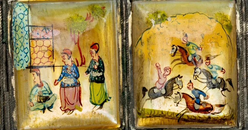 Азербайджанская сокровищница уникальные перламутровые четки c сюжетами миниатюр (ФОТО)