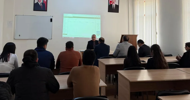 Türkiyəli professorlar UNEC in Zaqatala filialında tədrisə cəlb olundular FOTO