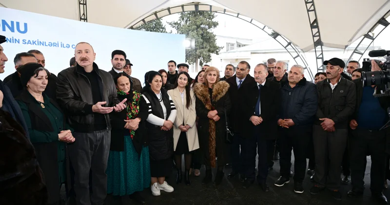 Prezident: “Düşmən erməni təşkilatlarından 100 milyonlarla pul yığırdı, amma bir dollarını da bu ərazilərə qoymayıb”