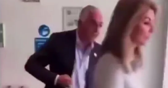 Rza Pəhləvinin arvadı ilə görüntüləri gülüş hədəfinə çevrildi VİDEO