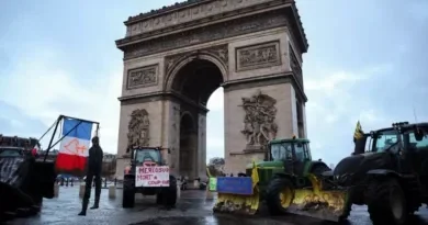 Французские фермеры штурмуют Париж в знак протеста