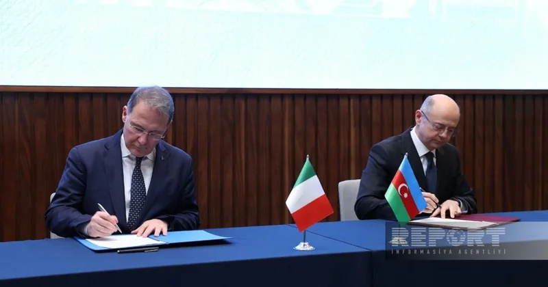 Азербайджан и Италия подписали два документа по итогам VI заседания межправкомиссии