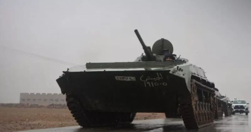 Подкрепление для сирийской армии движется к линии развёртывания ФОТО