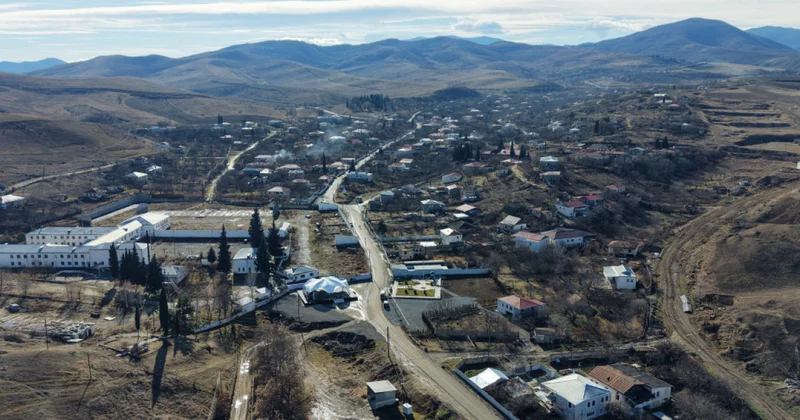 Ağdərənin Aşağı Oratağ kəndi görülən işlər