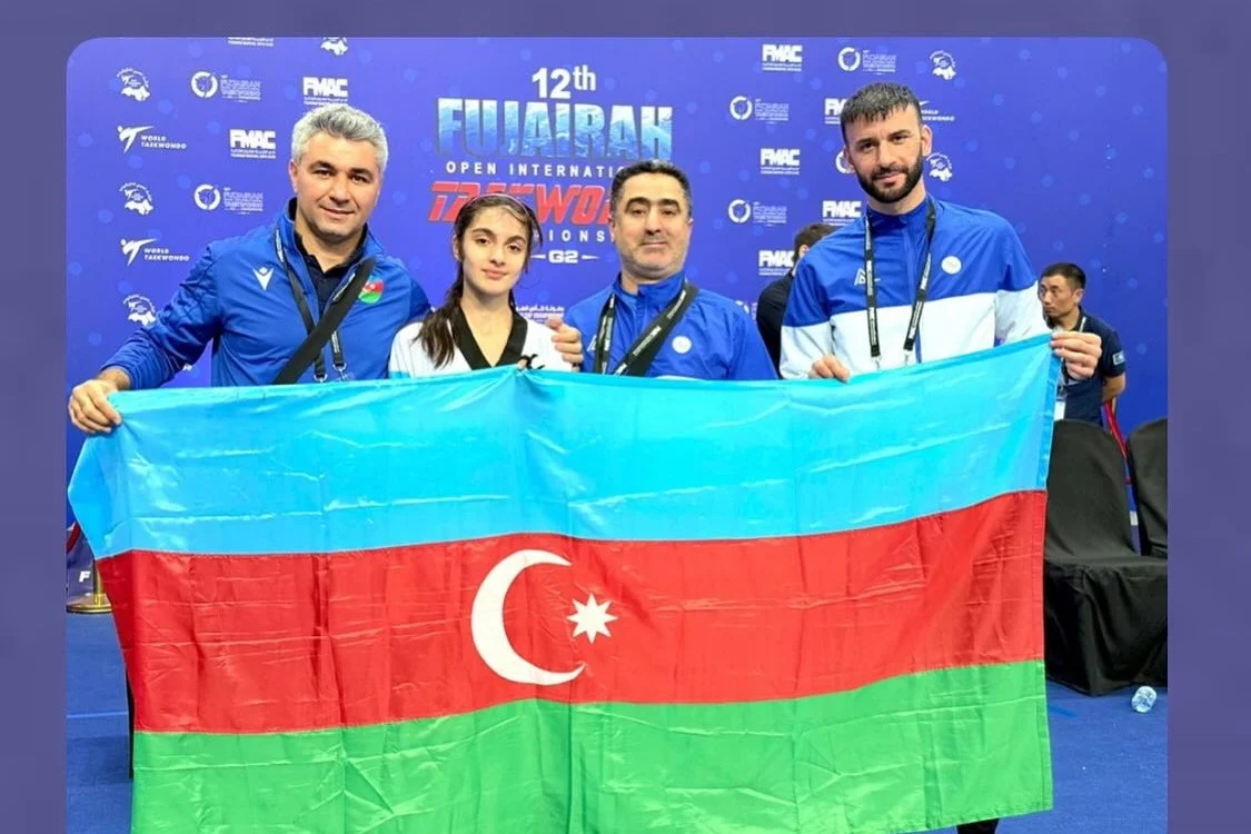 Taekvondoçularımızdan “Fujairah Open”də 6 medal FOTO