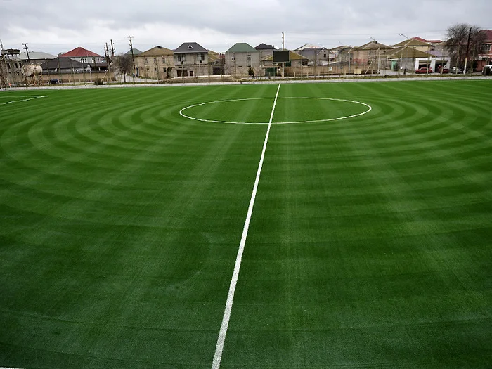 Binə qəsəbə stadionunun yeni vəziyyəti FOTOLAR