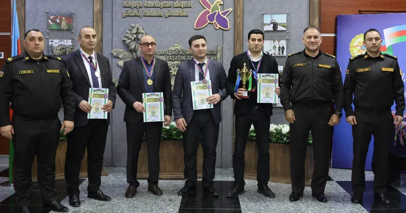 В МЧС Азербайджана прошёл чемпионат по шахматам ФОТО