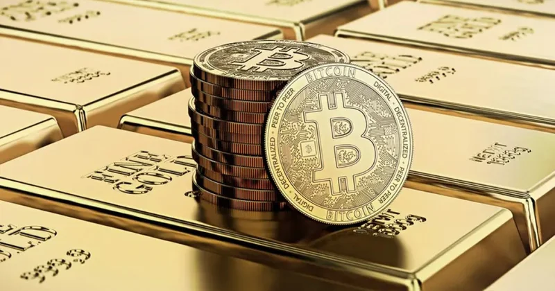 Драгметаллы растут в цене, биткоин снова падает