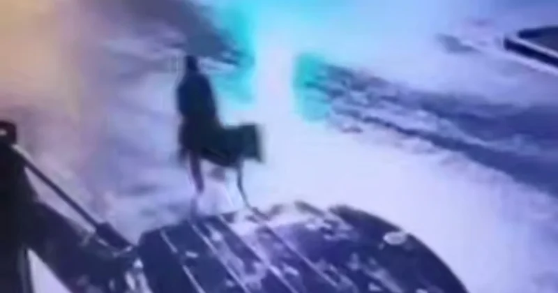 Zərgərlik mağazasını soyub, uzunqulaqla qaçmağa çalışdı ANBAAN VİDEO