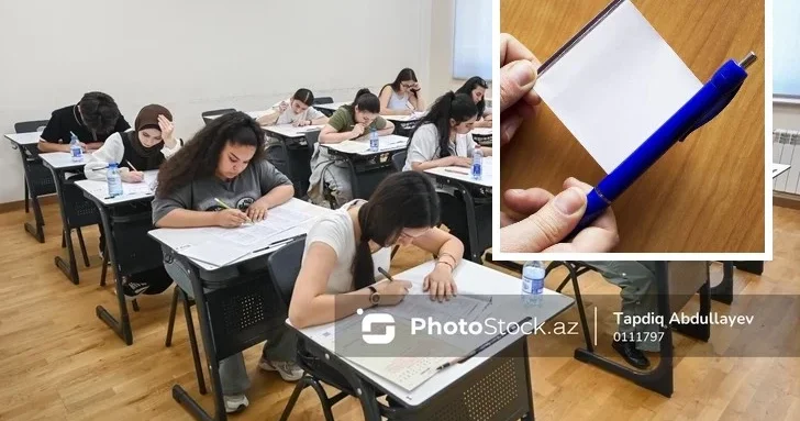 Шпаргалки нового поколения в Азербайджане: как ручки свитки ставят под угрозу экзамены