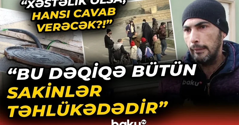 Xirtdəyədək problemi olan Məzun evi ndə dəhşətə gətirən mənzərə