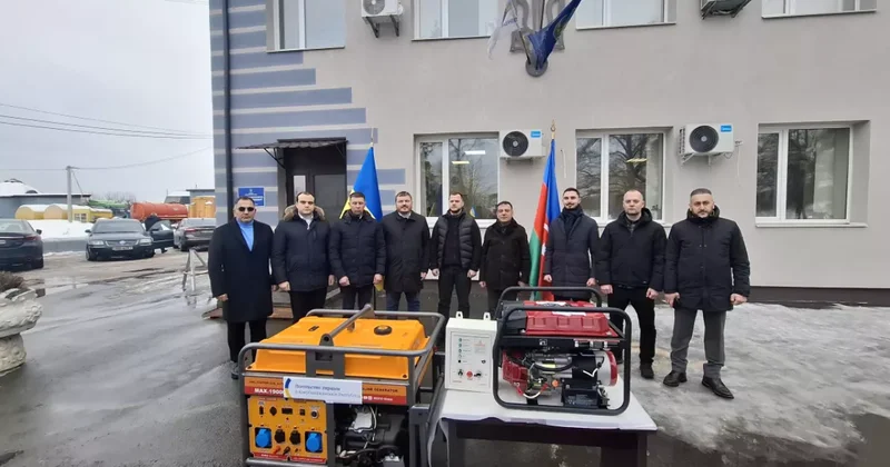 Гумпомощь из Азербайджана уже в Украине: ФОТО