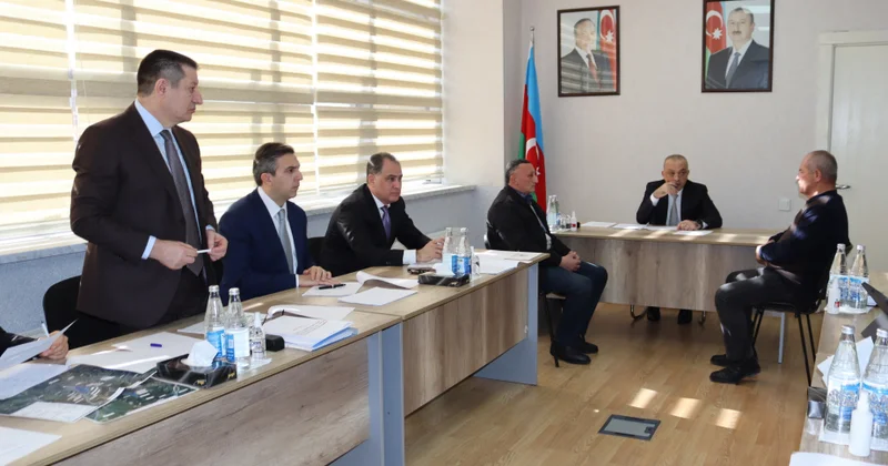 Azərbaycan Dövlət Su Ehtiyatları Agentliyinin sədri Qəbələdə vətəndaşlarla görüşüb