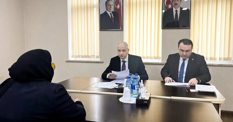 Nazir müavini Hidayət Abdullayev Astara rayonunda vətəndaşları qəbul edib