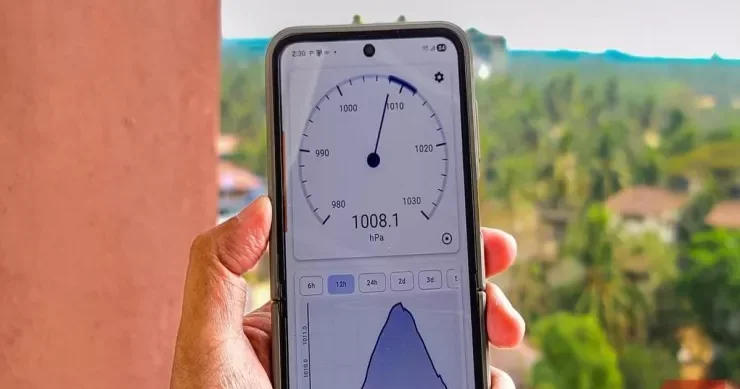 Telefondakı bu proqram hava proqnozundan daha dəqiq xəbər verir
