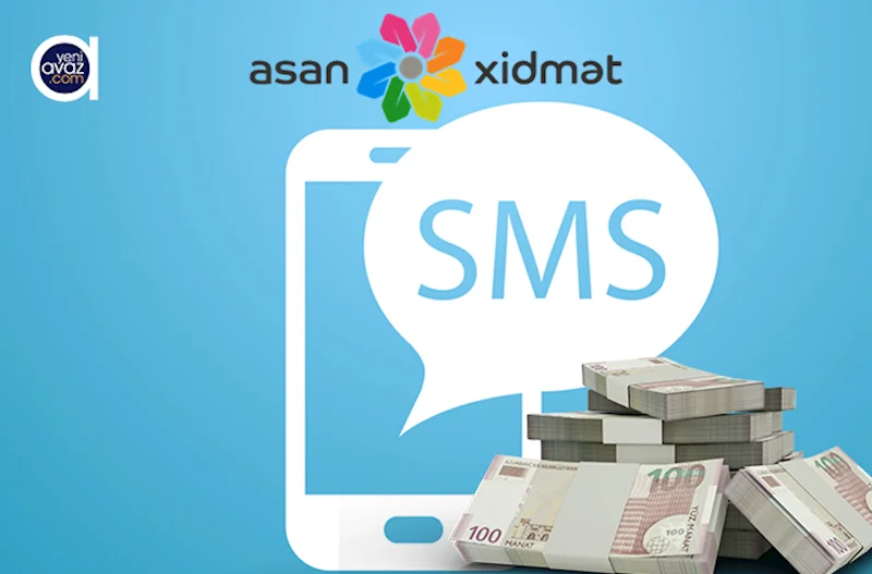 “ASAN Xidmət” 20 milyon ədəd SMS alır Qiyməti kəskin arta bilər