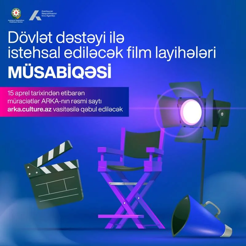 “Dövlət dəstəyi ilə istehsal ediləcək film layihələri müsabiqəsi elan edir