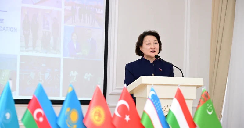 Aktotı Raimkulova: Fondun fəaliyyəti Türk dünyasının ortaq irsinə xidmət edir