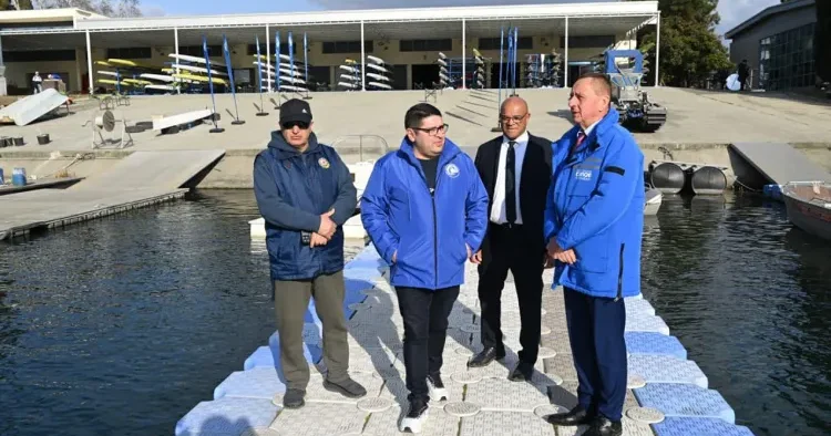 Kanoe federasiyalarının rəhbərləri Sərsəng və Suqovuşan su anbarlarında FOTO