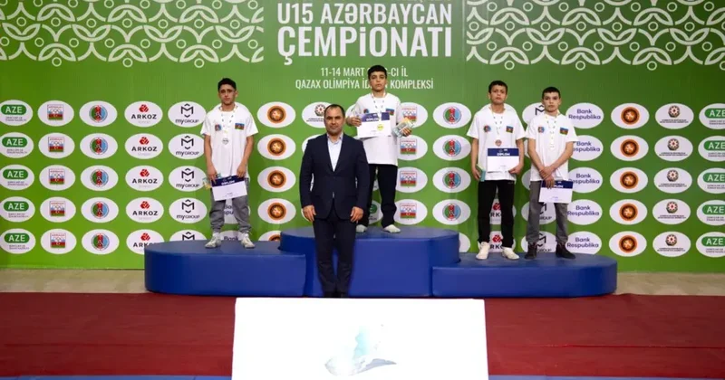 Стали известны победители чемпионата Азербайджана по борьбе в семи категориях