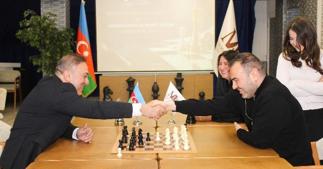 MDU və Məmmədyarovlar süni intellektlə şahmatı birləşdirir FOTOLAR