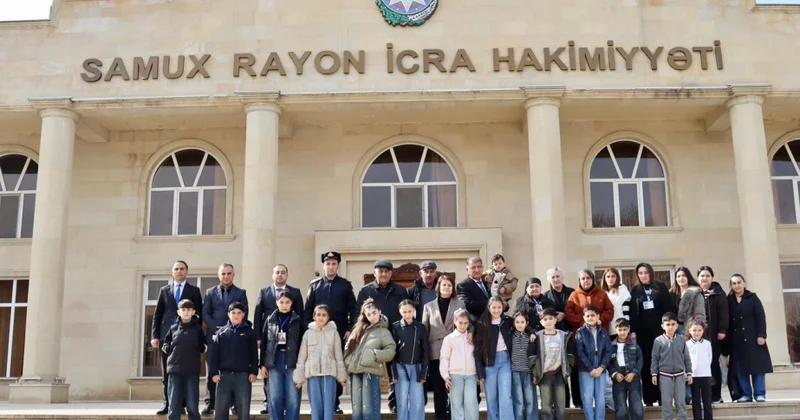 Samuxda şəhid övladlarına bayram sovqatları verilib