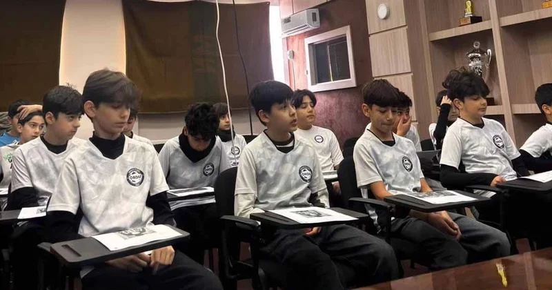 Ordu İdman Klubunda gənc futbolçulara sosial və ekoloji maarifləndirmə təlimi keçirilib FOTO
