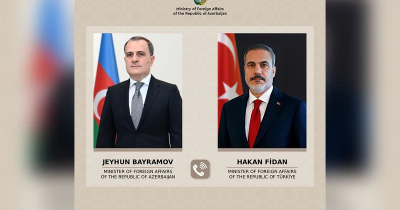 Ceyhun Bayramov Hakan Fidanla danışdı