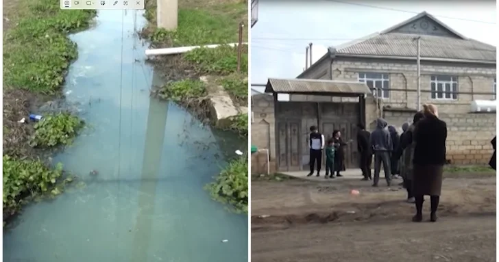 В Евлахе второй ребенок из одной семьи погиб, упав в арык со сточными водами