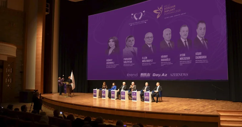 Azərbaycanda ilk dəfə Milli Koxlear İmplant Forumu keçirilib FOTO