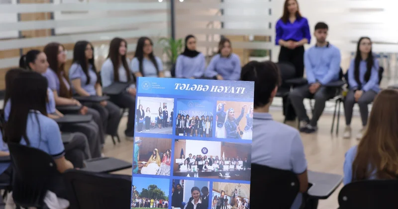 Abituriyentlər BSU nun tədris mühiti ilə tanış olublar: beynəlxalq proqramlar və yeni imkanlar