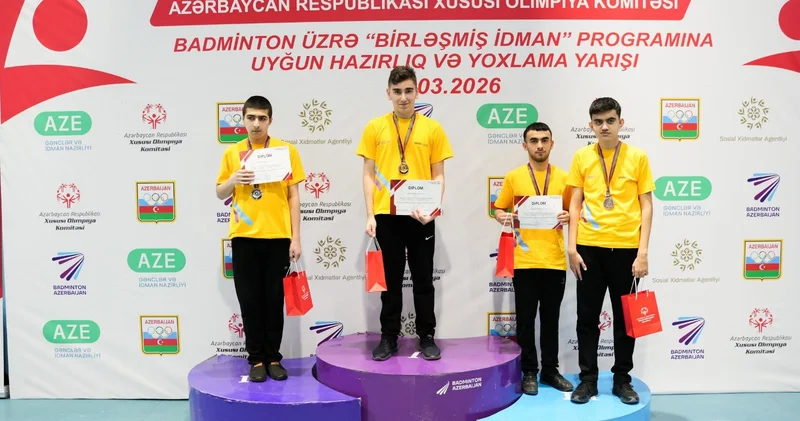 Badminton üzrə yarış keçirildi