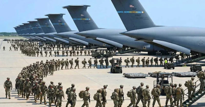 Американцы усилили переброску военных сил на Ближний Восток ВИДЕО