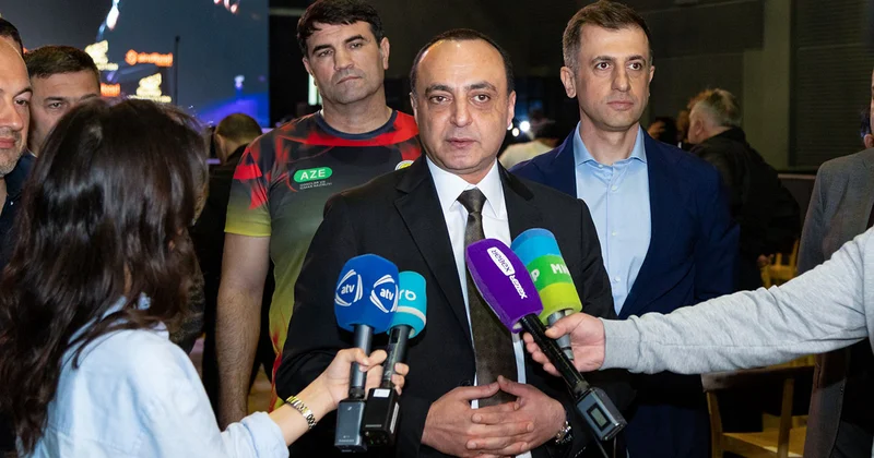 Combat Peşəkar Döyüş Liqasının rəsmi görüşü keçirildi Fotolar