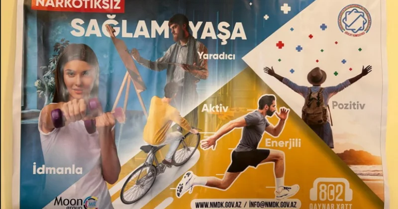 Bakıda narkomanlığın zərərləri ilə bağlı maarifləndirici tədbirlərin əhatəsi genişləndirilir