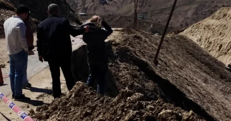 Изучены последствия оползней и селей в Гусарском и Губинском районах