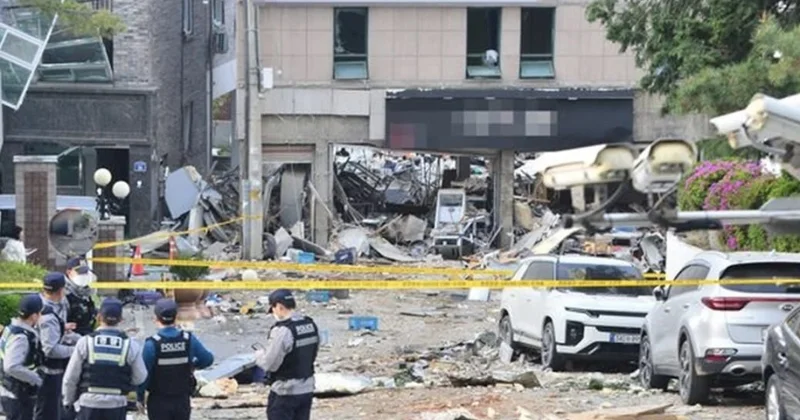 Cənubi Koreyada restoranda baş verən partlayışda 15 nəfər xəsarət alıb